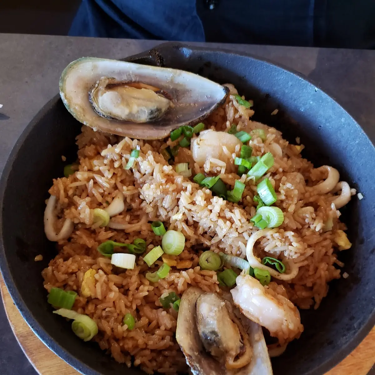 Arroz Chaufa De Mariscos