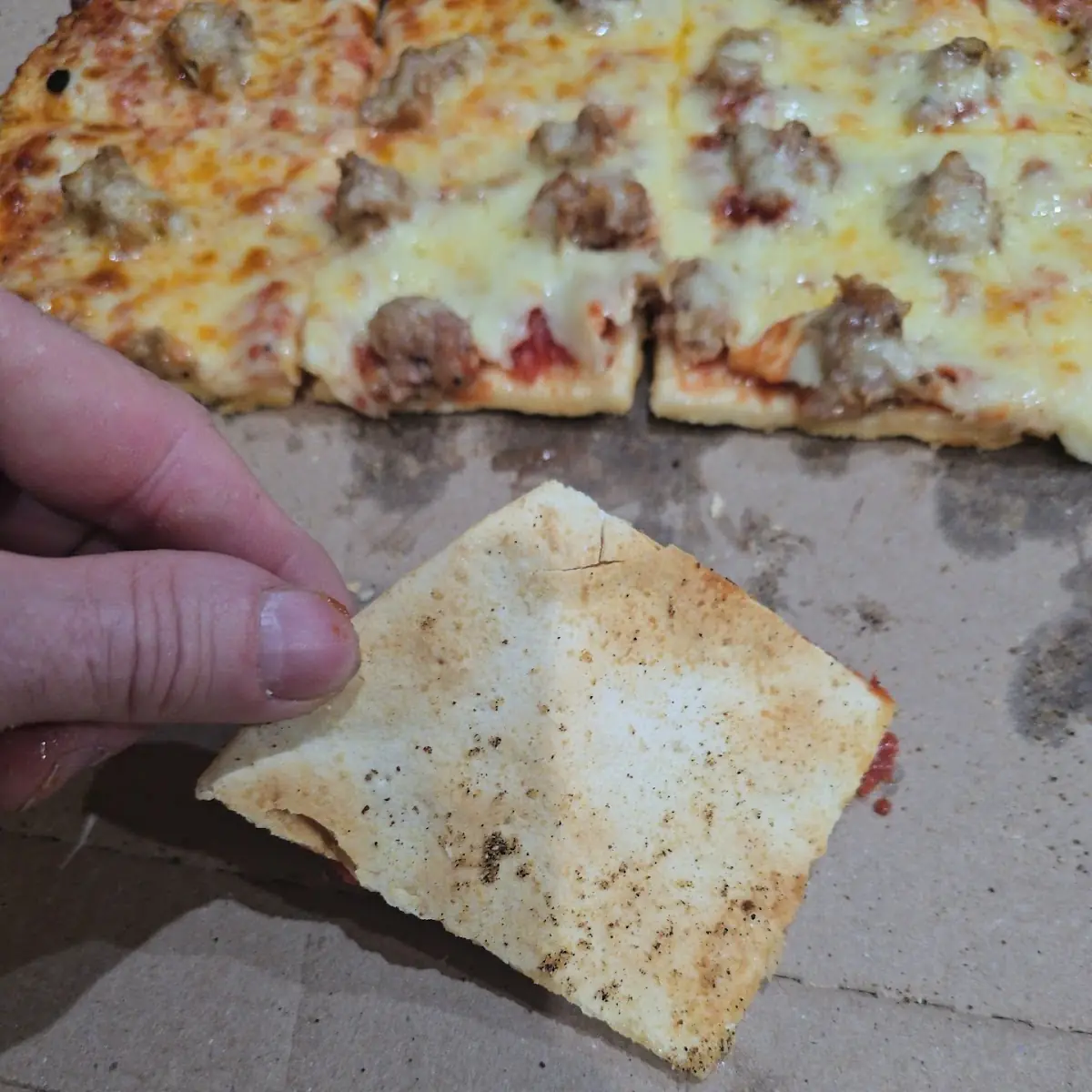 Thin Crust Pizza