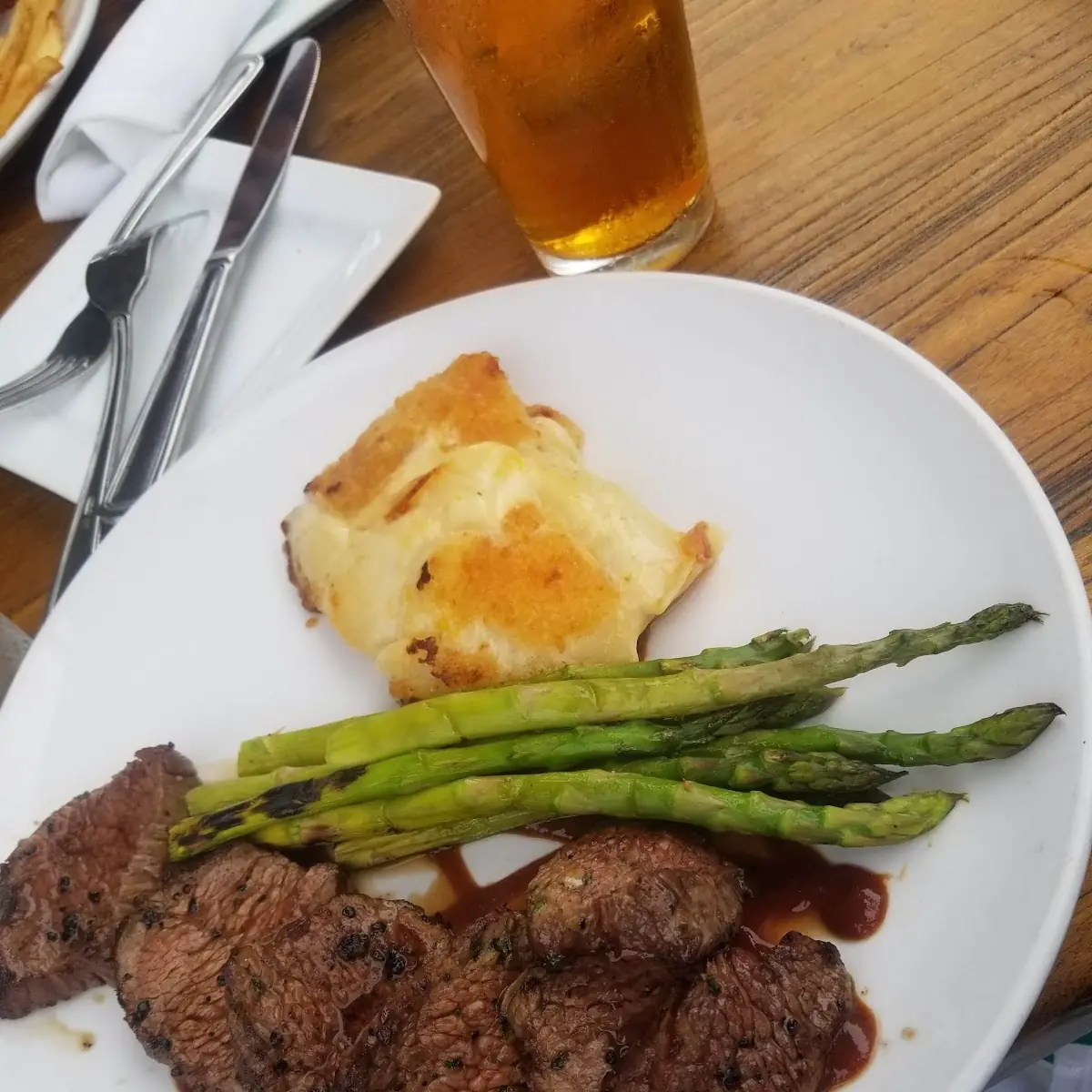 Pan Seared Filet Tips
