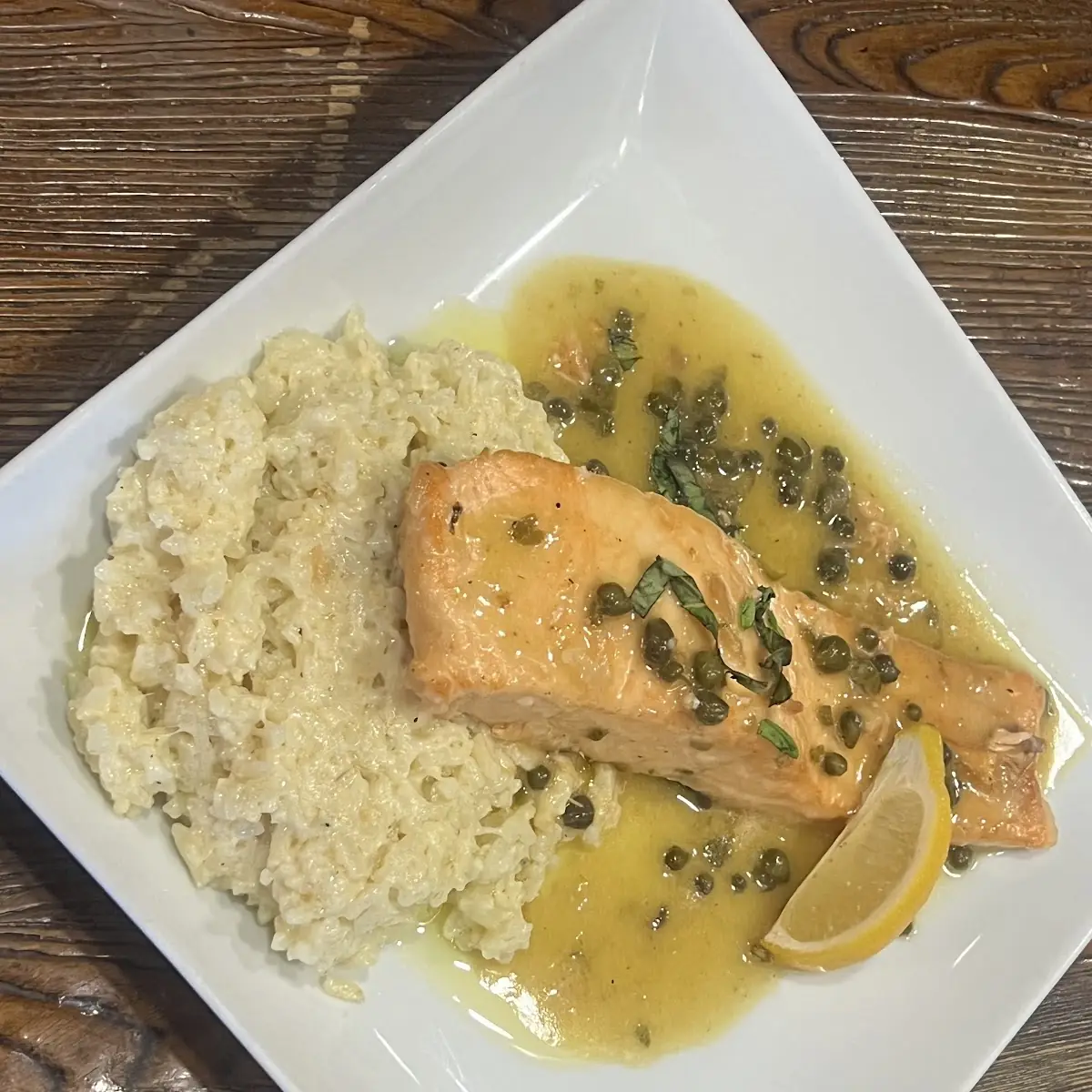 Salmon Piccata