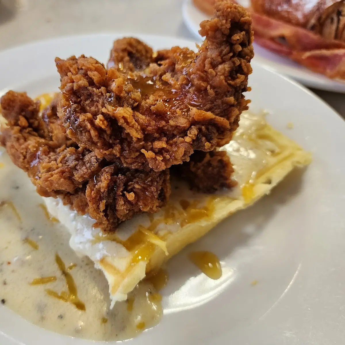 Hot Chicken and Waffles