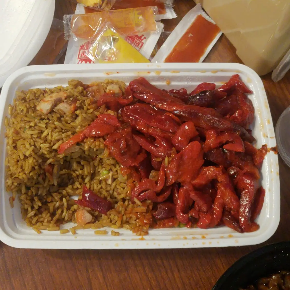 Boneless Spare Ribs w Fried Rice