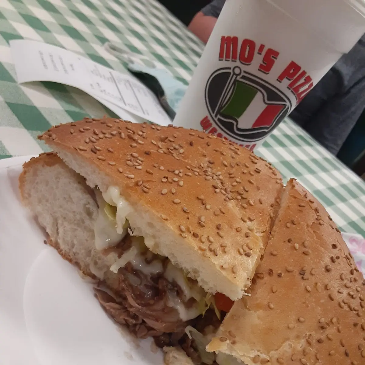Roast Beef on Muffuletta