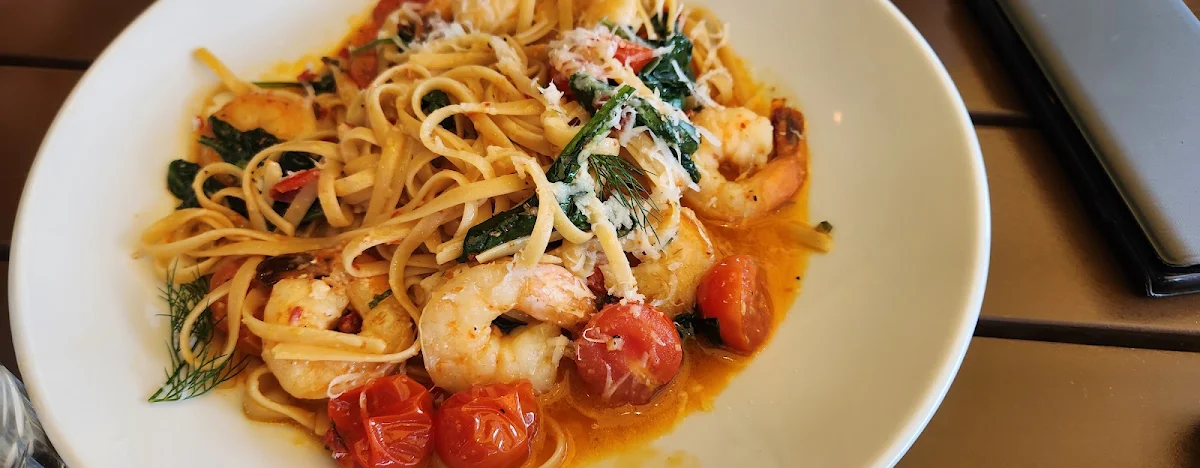 Chilli Prawn Linguine
