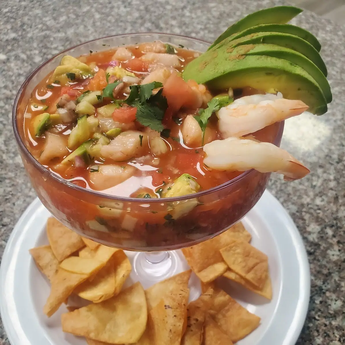 Ceviche de Camarones Shrimp Ceviche