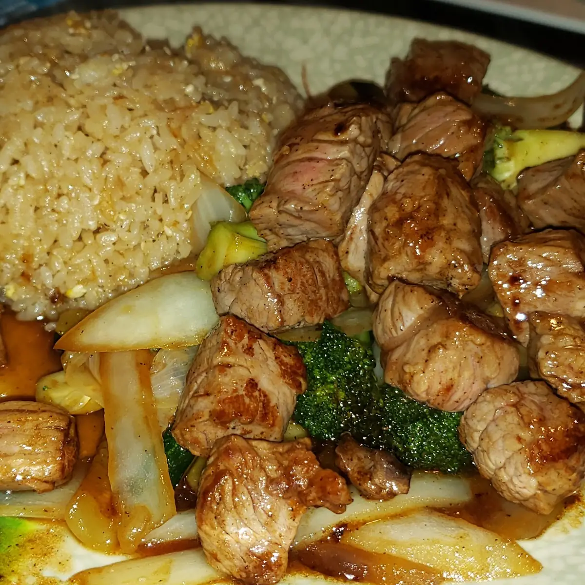 New York Strip Hibachi