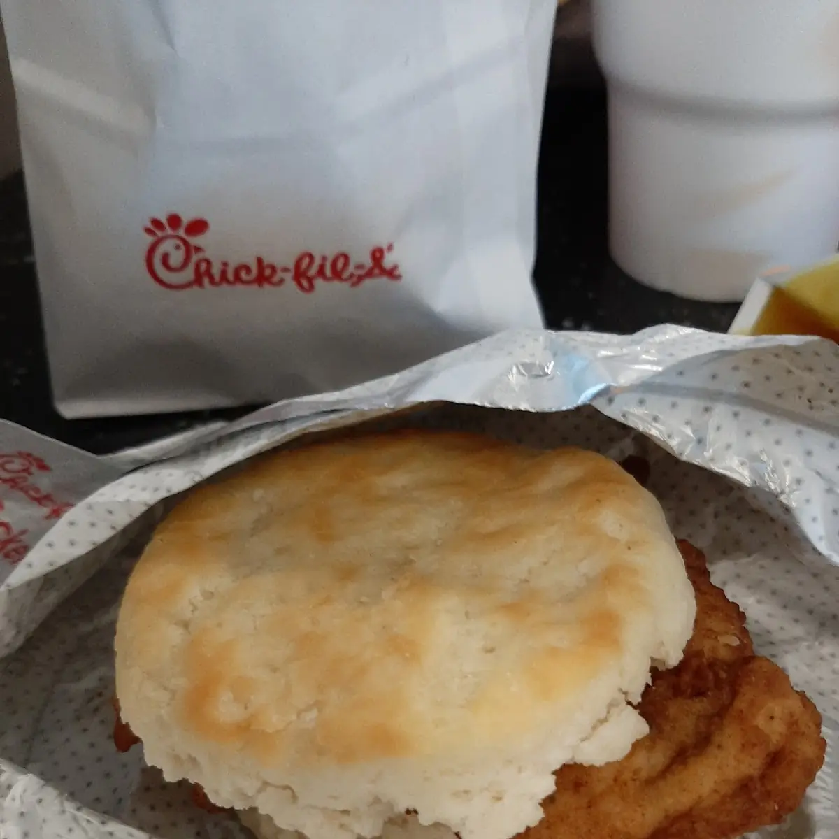Breakfast Chicken Biscuit