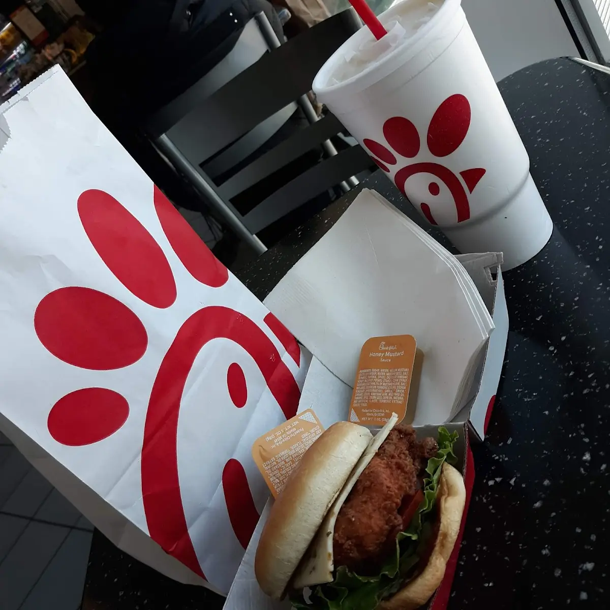 Spicy Chicken Sandwich Deluxe Meal