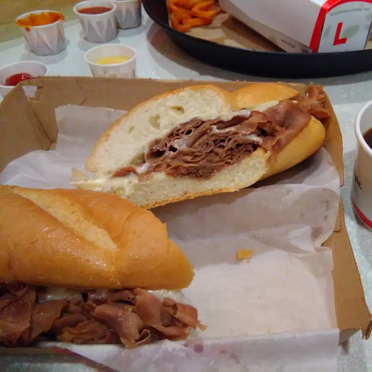 French Dip and Swiss