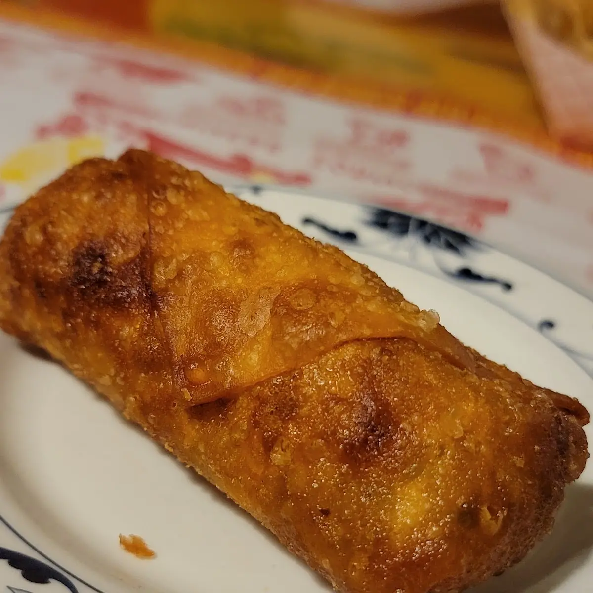 Egg Roll and Duck Sauce