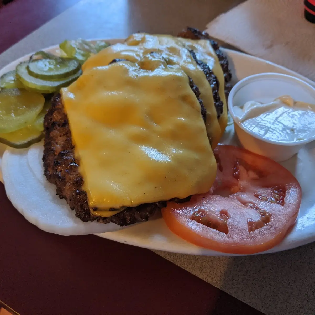 Triple Cheeseburger