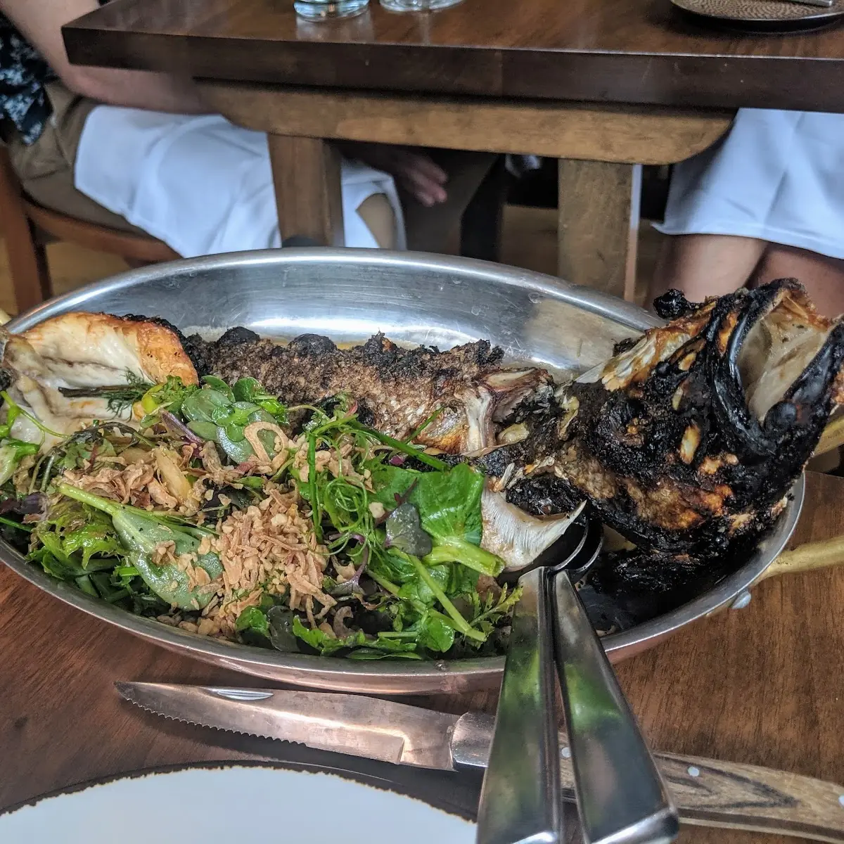 Wood Oven-Roasted Whole Fish