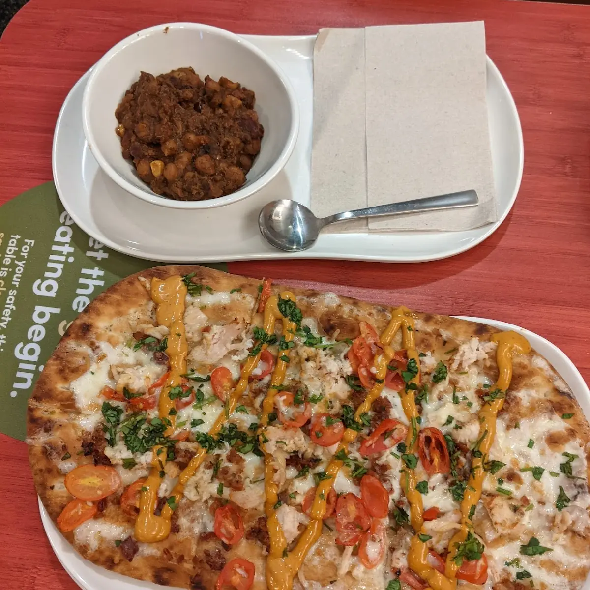Flat Bread Pizza