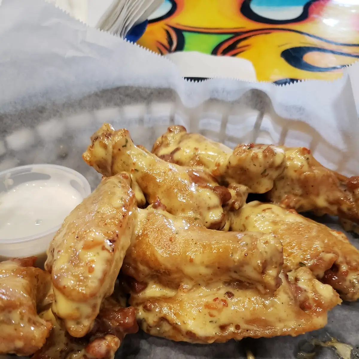 Cheddar Bacon Ranch Wings