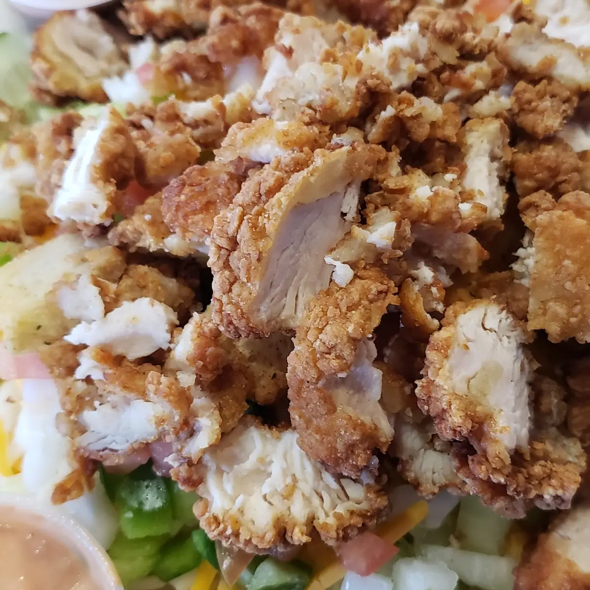 Fried Chicken Salad