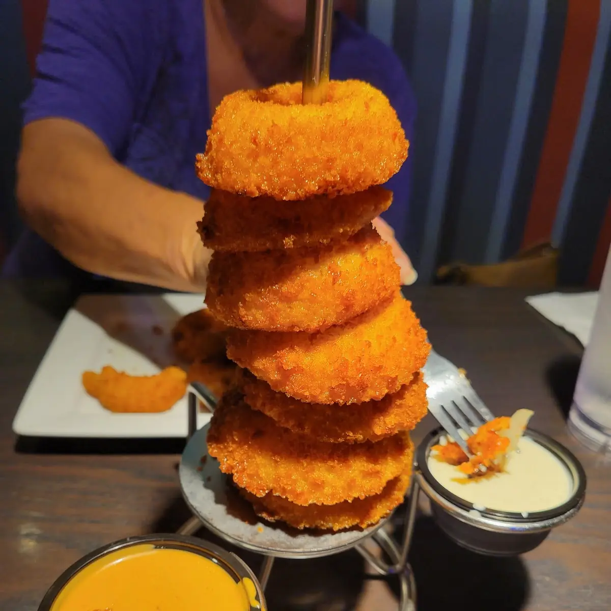 Towering Onion Rings