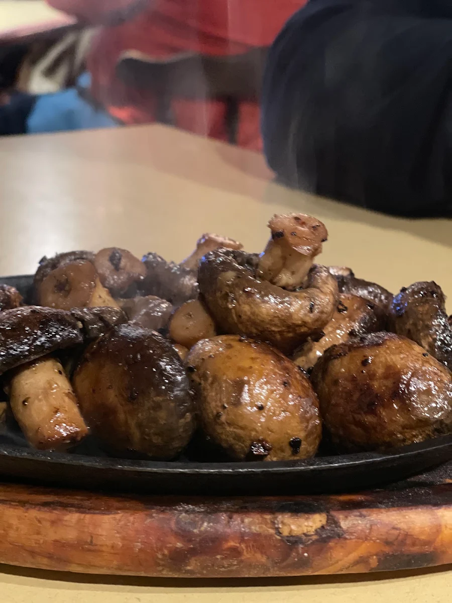Sizzling Mushrooms