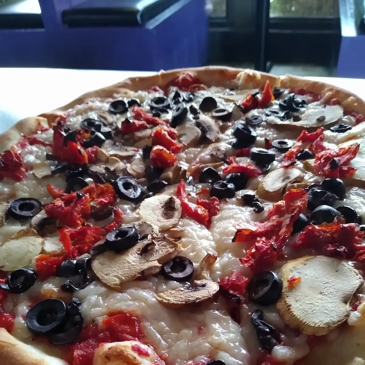 Pizza with Vegan Cheese