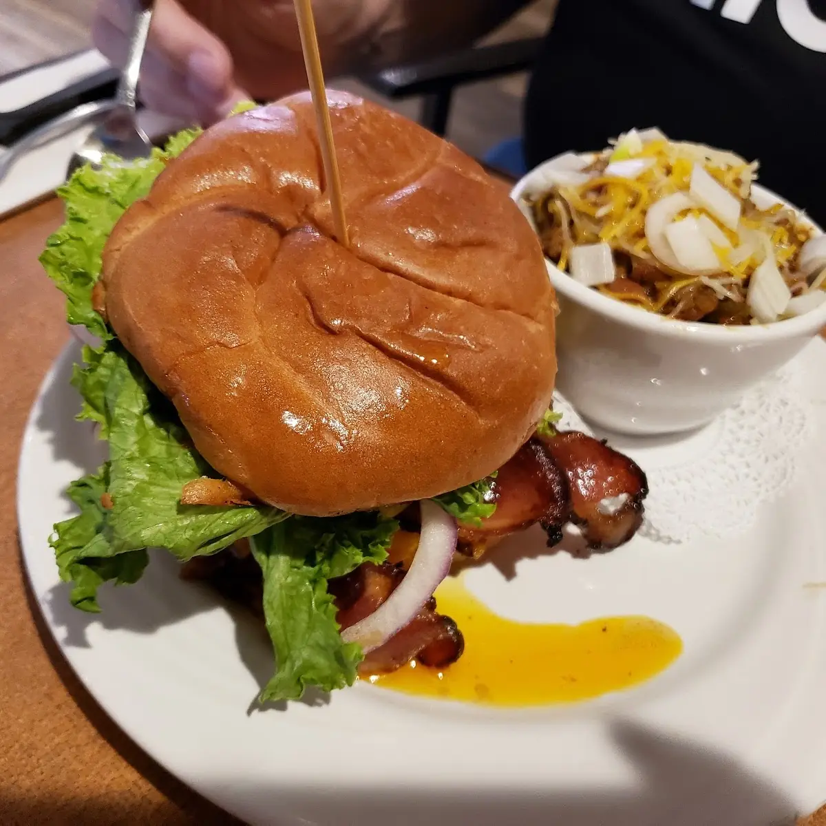 Bacon Cheddar Burger