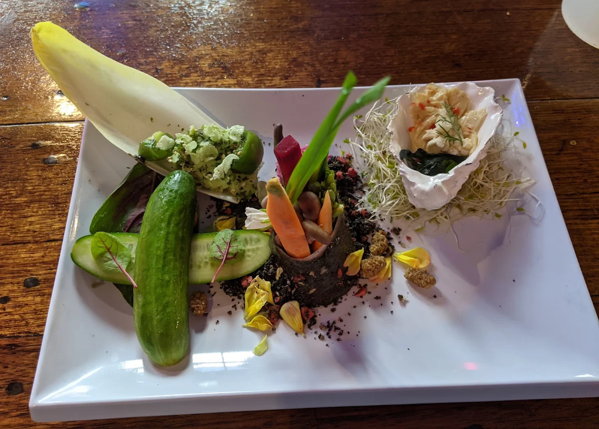 10 Course Vegan Degustation, SHU