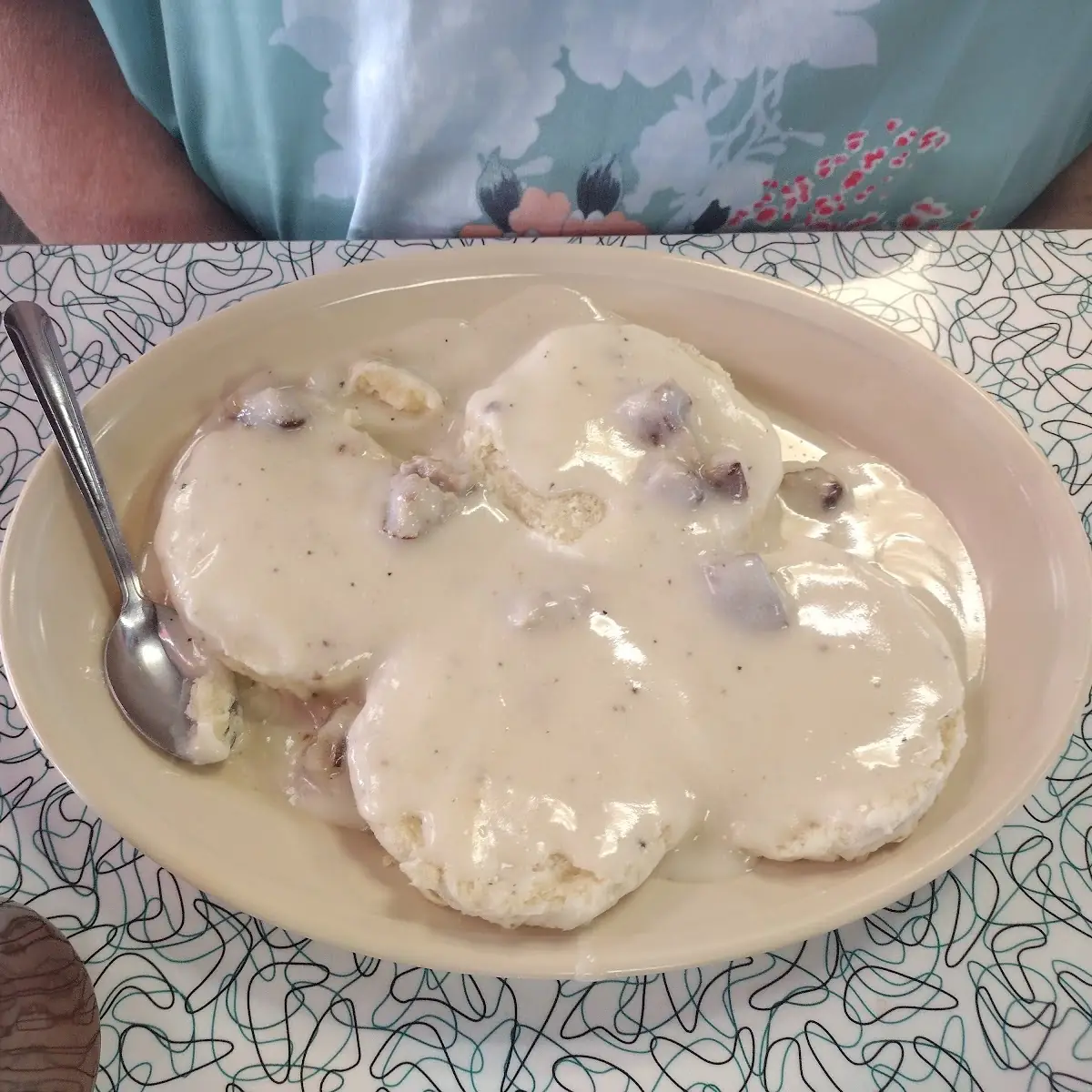 Sausage Gravy with Biscuits