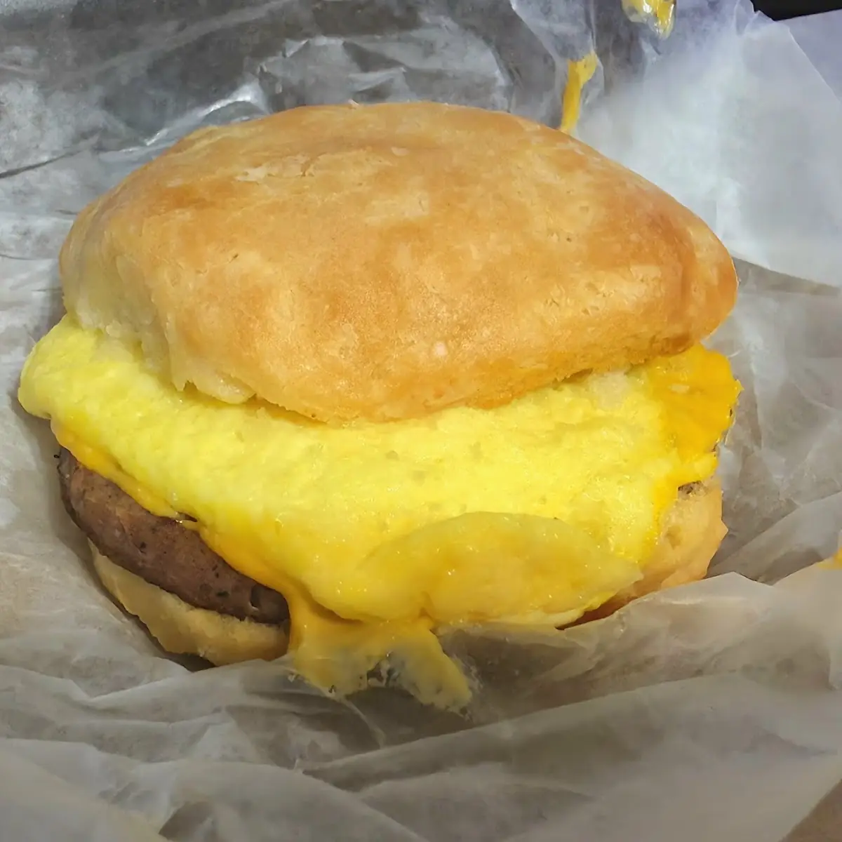 Sausage Egg Cheese Biscuit