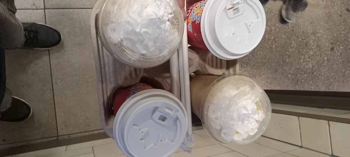 Iced Cappuccino and Cappuccino