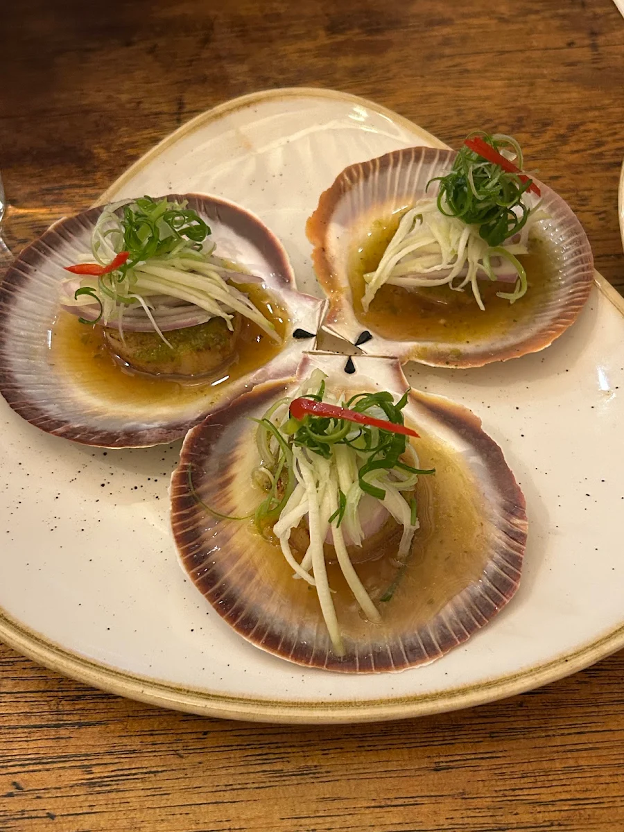 Green Mango Scallop, BAAN BAAN Perth