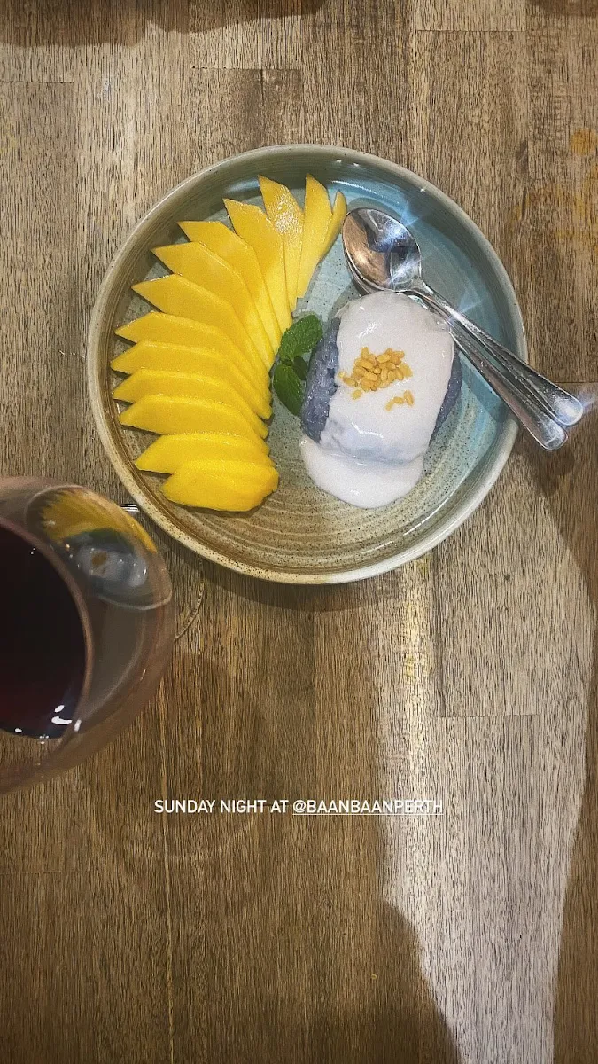 Mango Sticky Rice Dessert