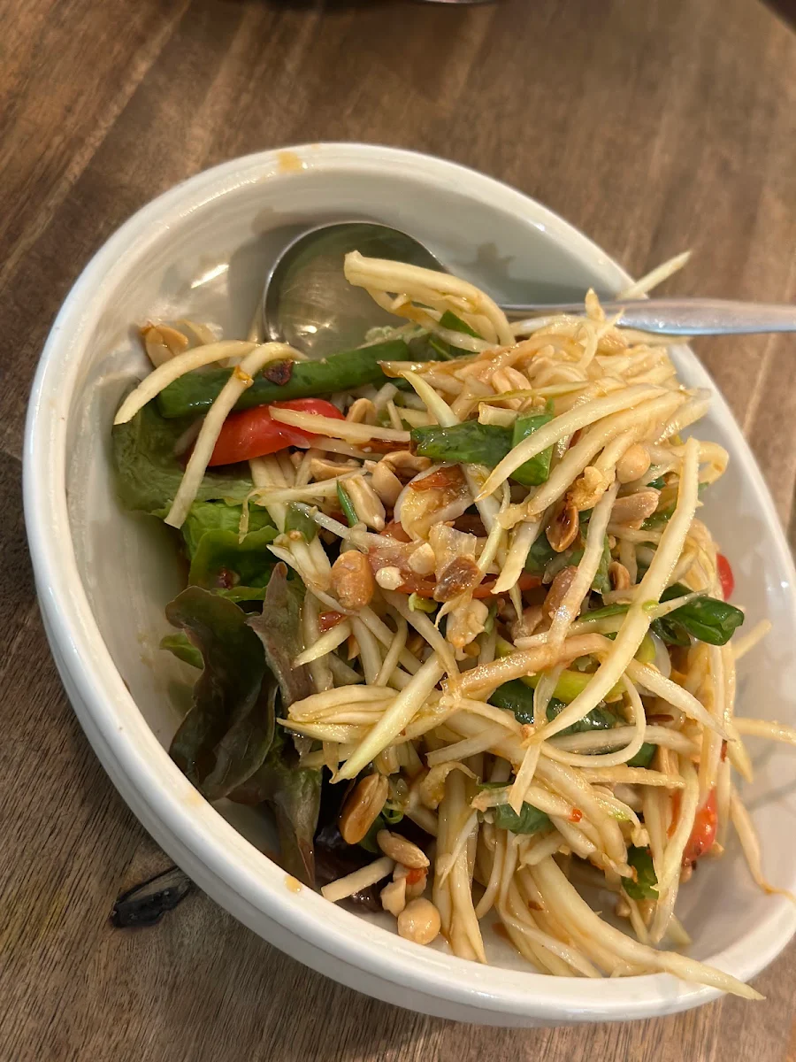 Papaya Salad, BAAN BAAN Perth