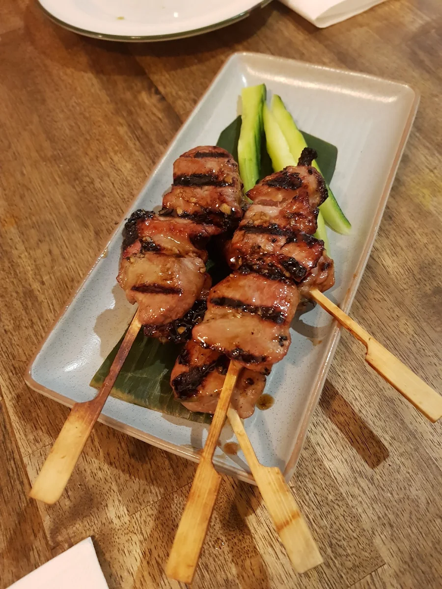 Thai Style Chicken Skewers, BAAN BAAN Perth