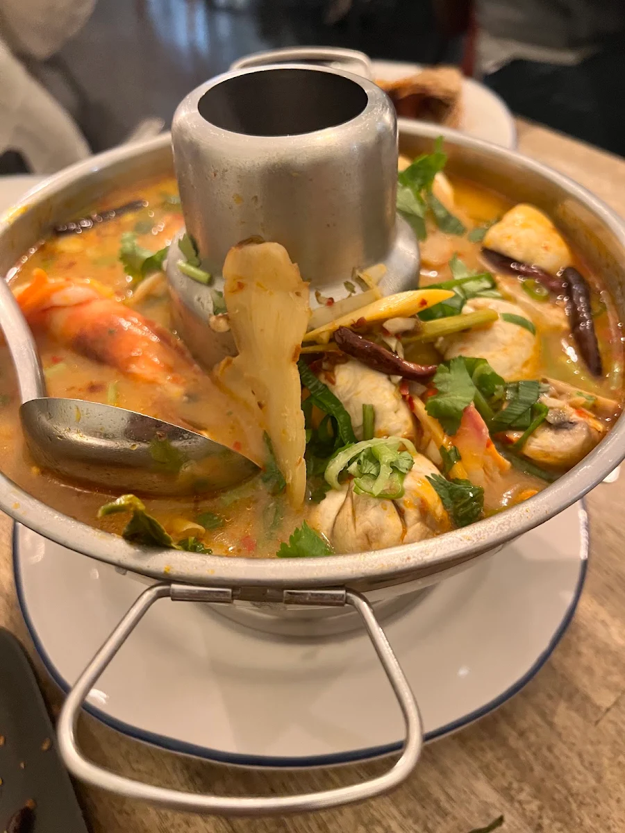 Tom Yum Soup Local Prawn