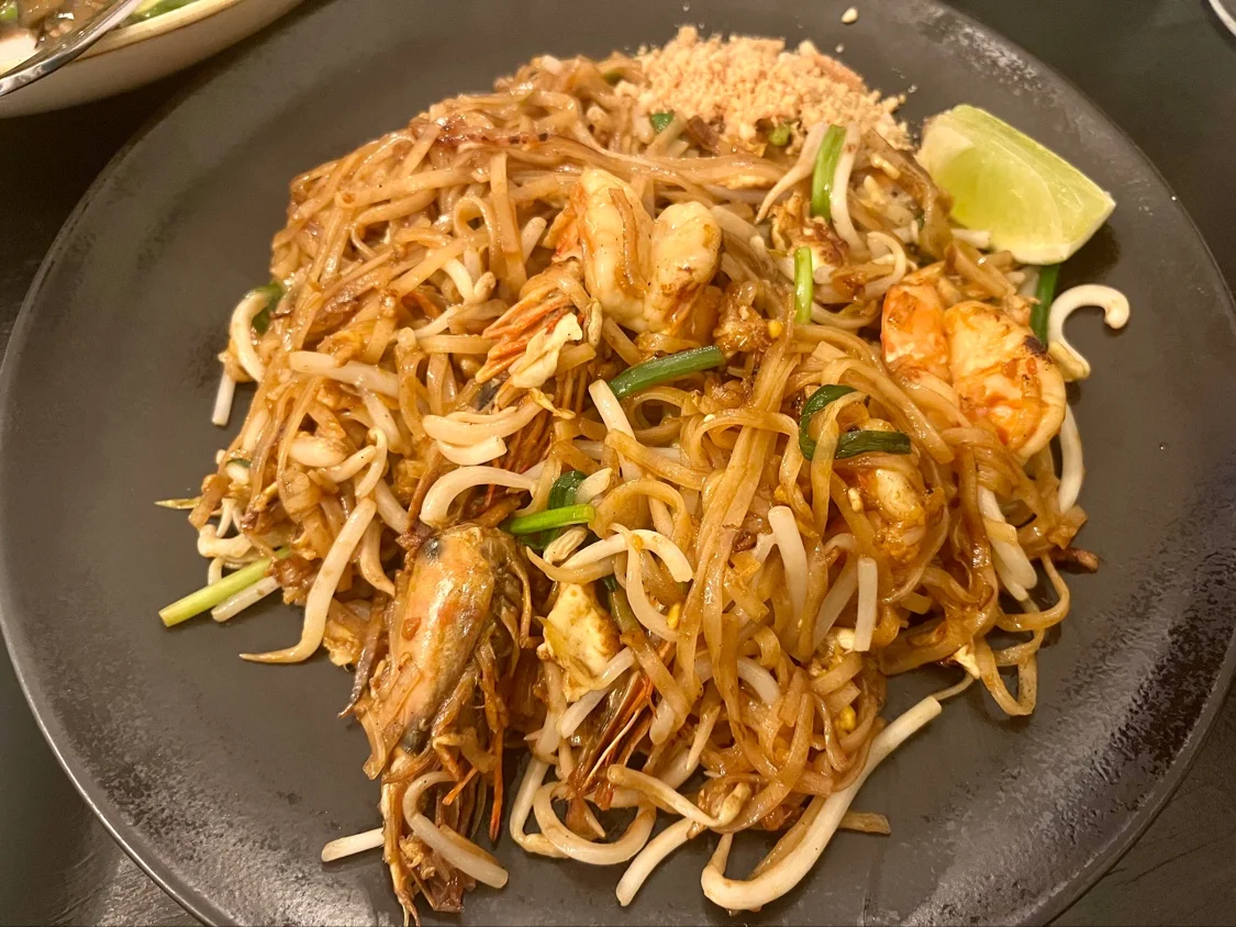 Vegetarian Pad Thai, BAAN BAAN Perth