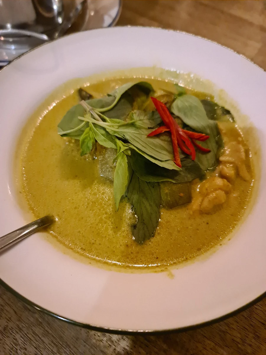 Yellow Chilli Chicken Curry Spicy Main, BAAN BAAN Perth