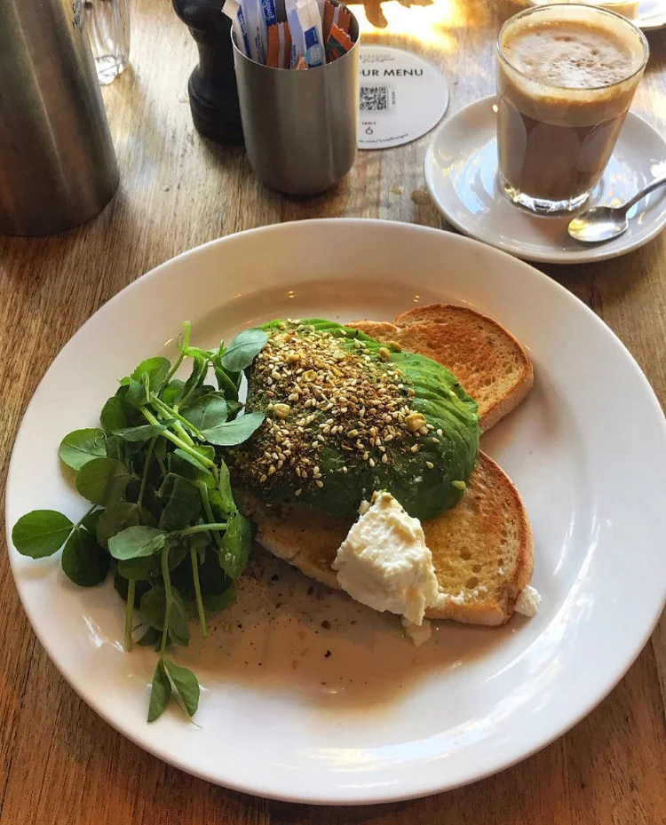 Smashed Avocado Toast, KOUKLA CAFE