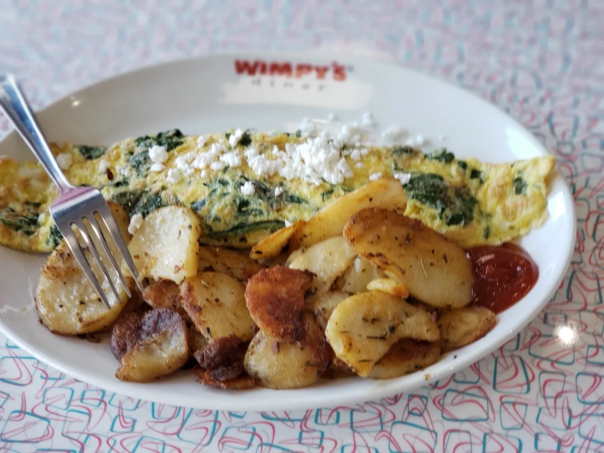 Wimpy's Omelette - 1030 Cals
