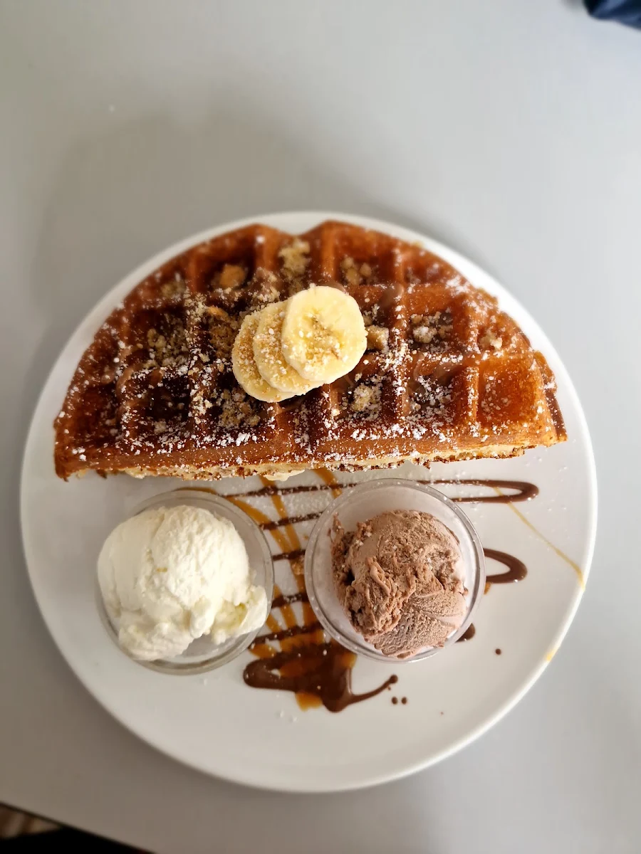 Our Special Coconut Waffle, Waffle On Cairns