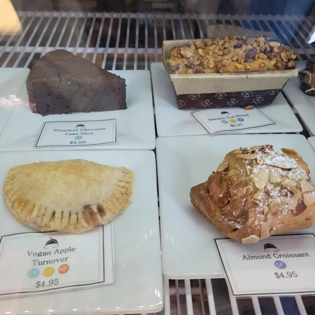 Chocolate Cake Apple Turnover Banana Nut Bread Croissant