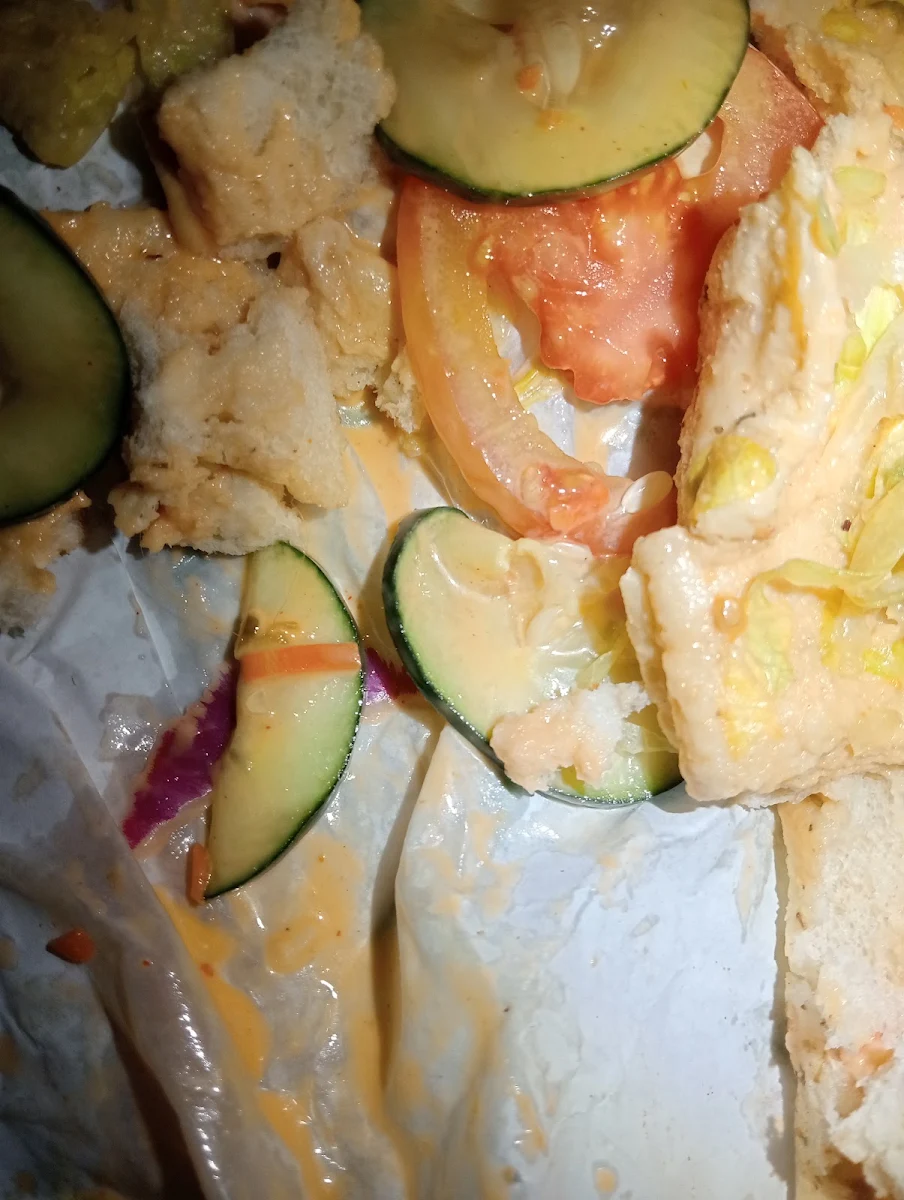 Wet Seafood Sensation Sloppy Limp Subway, Subway at Playford