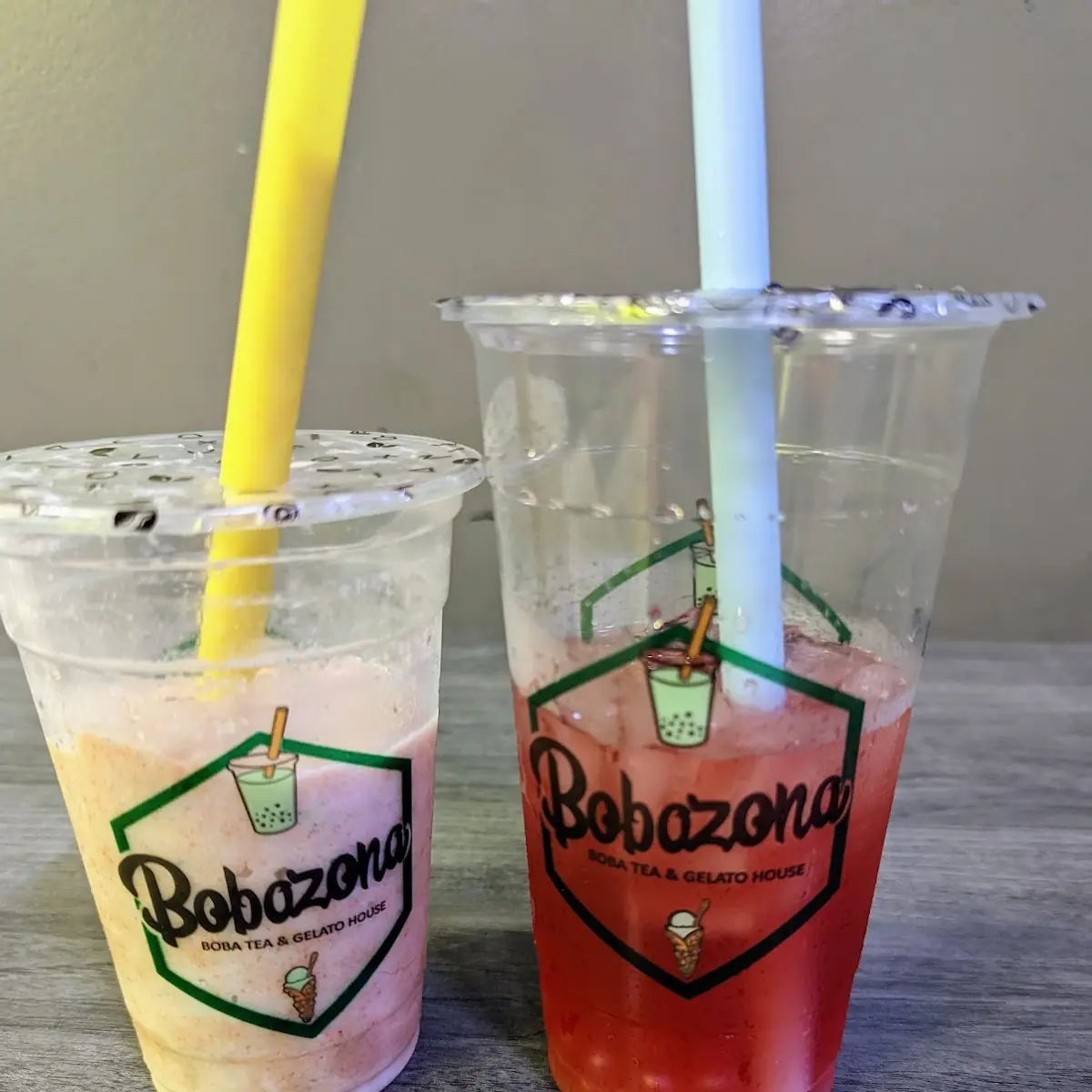 Fruity Pebbles & Mango Bubble Tea