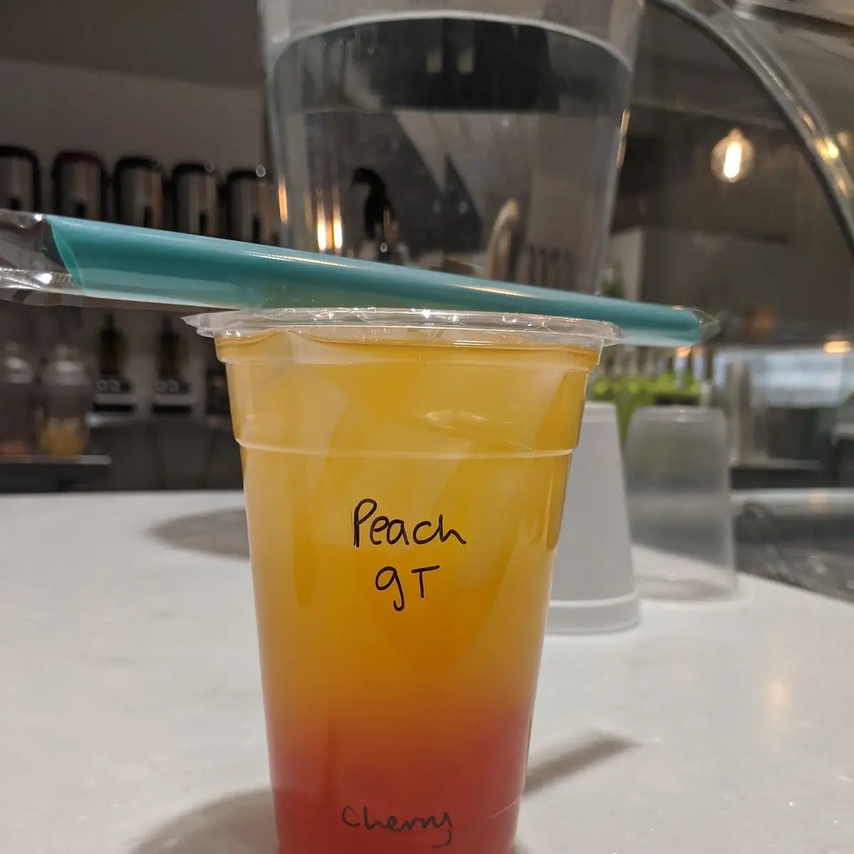 Peach Green Tea