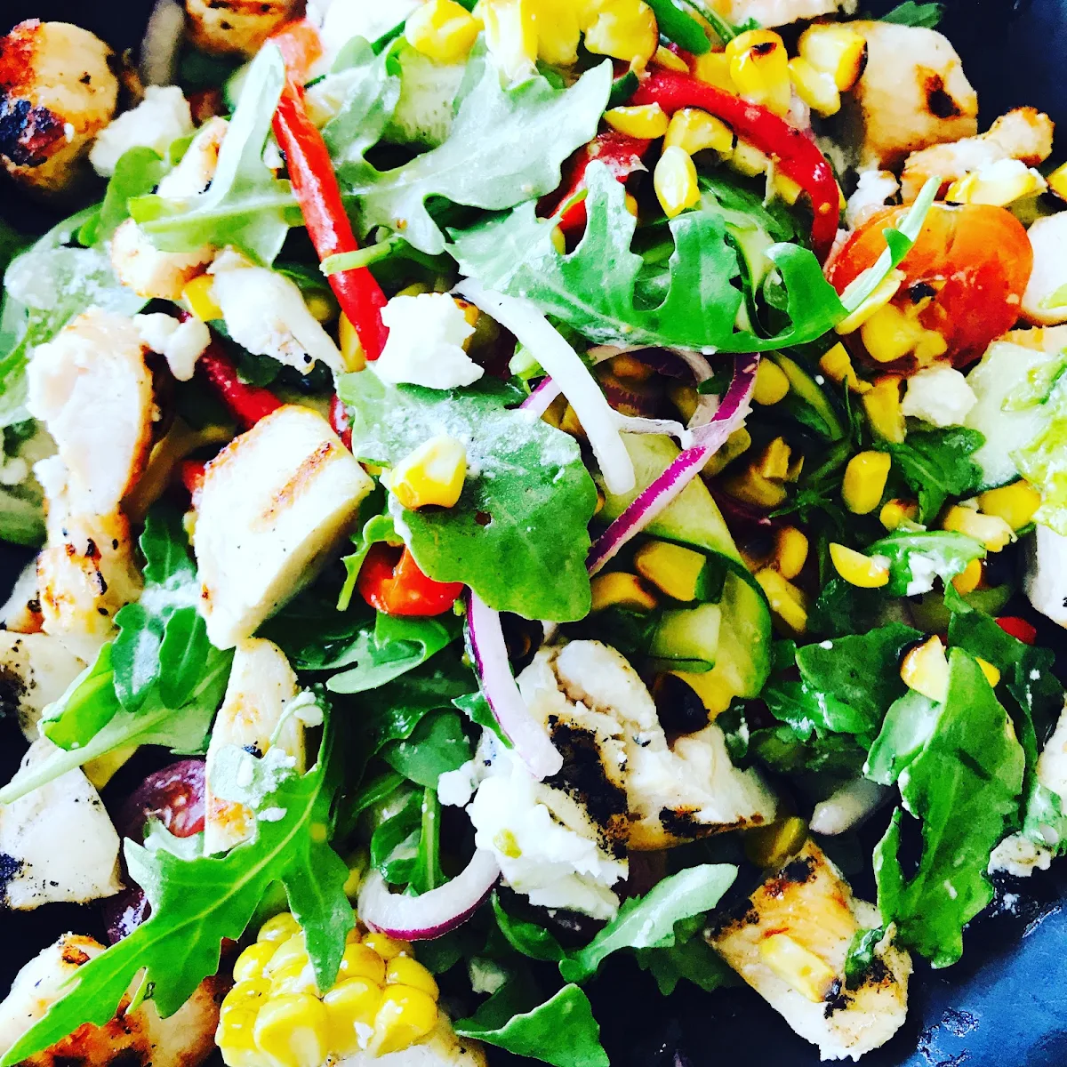 Zucchini Salad, Manly Harbour Boat Club