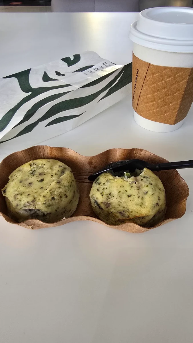 Kale Mushroom Egg Bites