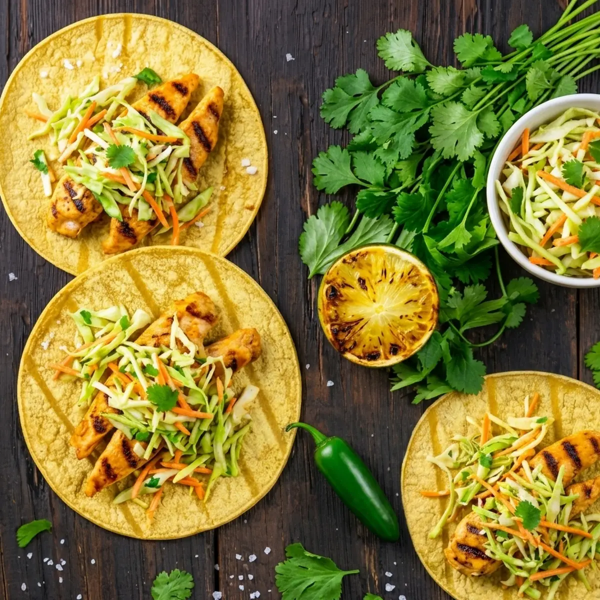 Grilled Chicken Tacos