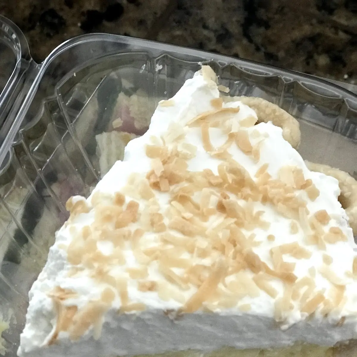Coconut Cream Pie Slice