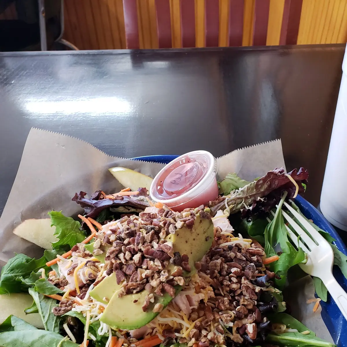 Spinach Chicken Salad