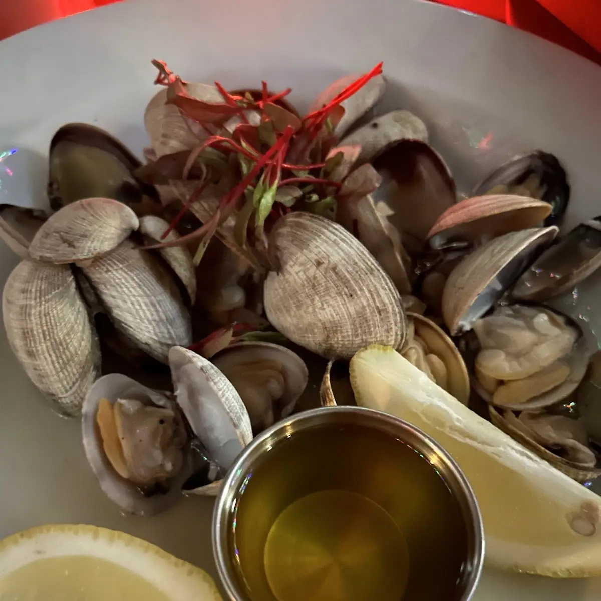 Fresh Steamed Clams