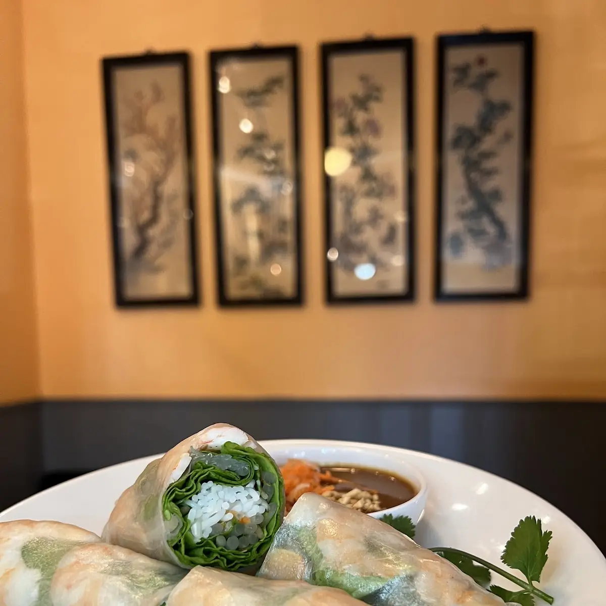A4. Grilled Chicken Spring Roll