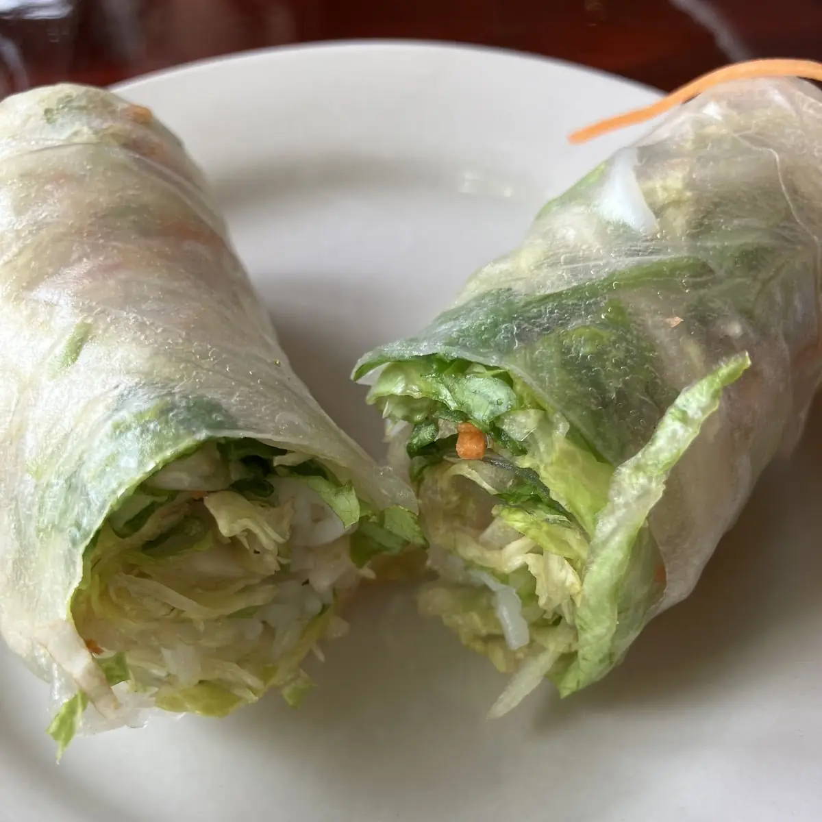 Fresh Vegetarian Spring Roll