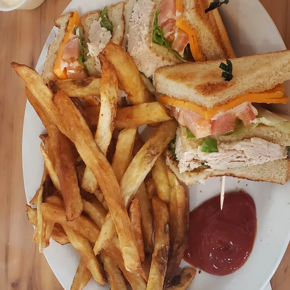 Ham and Cheese Sandwich